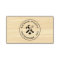 Modern wood grain look professional carpenter logo