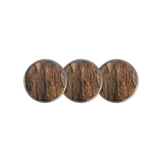 Modern Wood photo Golf Ball Marker (3 Up)