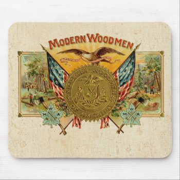 Modern Woodmen Of America Mouse Pad by BluePress at Zazzle