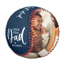 Modern World's Greatest Dad 2-Photo Baseball