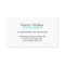 Modern writer publisher editor turquoise blue