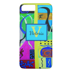 Modern Yellow Abstract Inspiration From Matisse iPhone 8 Plus/7 Plus Case