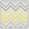 Modern Yellow and Gray Chevron Pattern