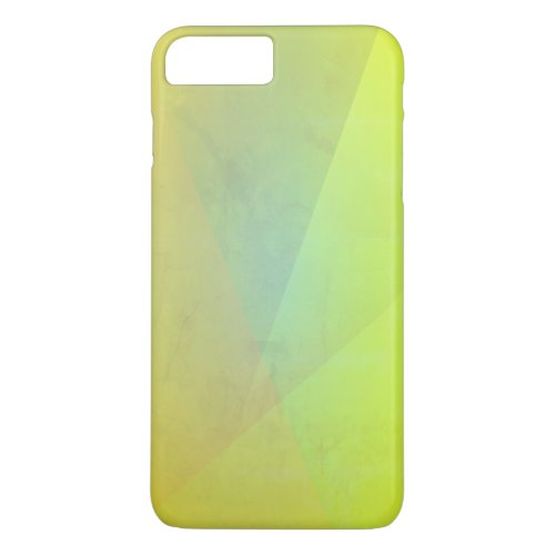 Modern Yellow Geometric Gradation iPhone 8 Plus7 Plus Case