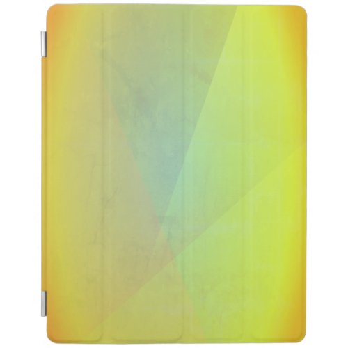 Modern Yellow Geometric Gradation iPad Smart Cover