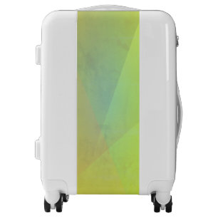 Modern Yellow Geometric Gradation Luggage