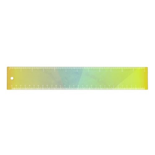 Modern Yellow Geometric Gradation Ruler