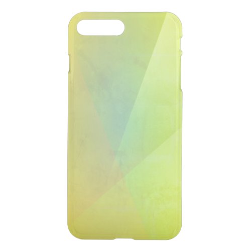 Modern Yellow Geometric Gradation iPhone 8 Plus7 Plus Case