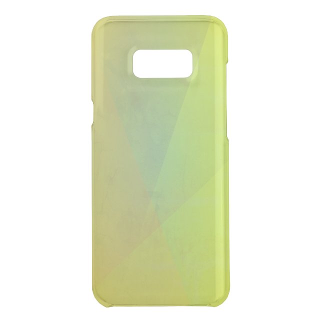 Modern Yellow Geometric Gradation Uncommon Samsung Galaxy Case (Back)