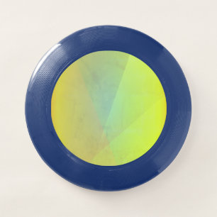 Modern Yellow Geometric Gradation Wham-O Frisbee