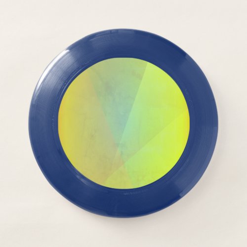 Modern Yellow Geometric Gradation Wham_O Frisbee