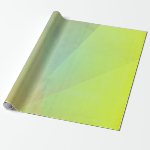 Modern Yellow Geometric Gradation Wrapping Paper