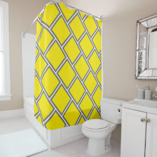 HOT Louis Vuitton Yellow Grey Shower Curtain Set  Gray shower curtains, Shower  curtain sets, Shower curtain