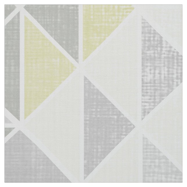 Modern Yellow Texture Retro Personalized Fabric (Swatch)