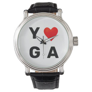 Modern yoga heart watch