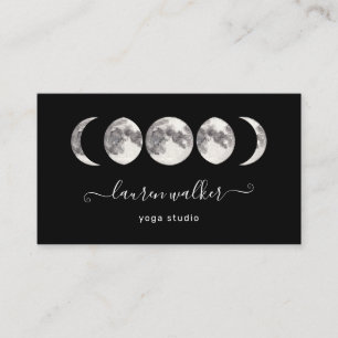 Modern Yoga Studio Business Card