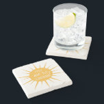 Modern You are my Sunshine Stone Coaster<br><div class="desc">You are my Sunshine modern design.</div>