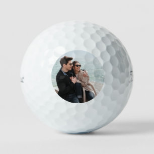 Modern Your Face Groomsman Golf Ball, Funny Idea Balls