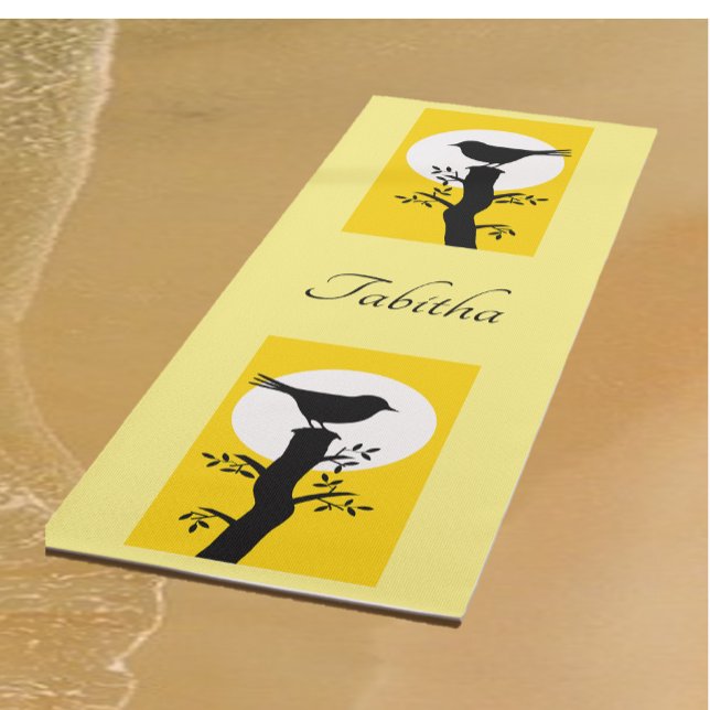 Modern Zen Bird Yoga Mat (Creator Uploaded)