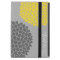 Modern Zen Flowers - Yellow Gray