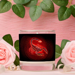 Modern Zodiac Glow – Personalized Astrology Candle