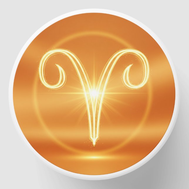 Modern Zodiac Glow – Personalized Astrology Candle Mini Candle Favors (Front)