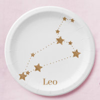 Modern Zodiac Sign Gold Leo | Element Fire