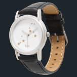 Modern Zodiac Sign Gold Leo | Element Fire Watch<br><div class="desc">Modern Zodiac Sign Gold Leo | Element Fire</div>