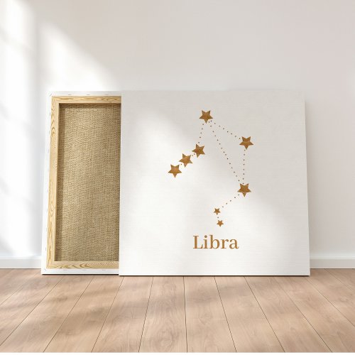 Modern Zodiac Sign Gold Libra  Element Air