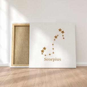Modern Zodiac Sign Gold Scorpius   Element Water 