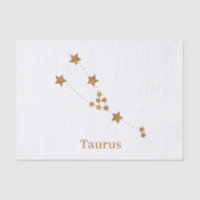 Modern Zodiac Sign Gold Taurus | Element Earth