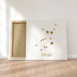 Modern Zodiac Sign Gold Virgo | Element Earth<br><div class="desc">Modern Zodiac Sign Gold Virgo | Element Earth</div>