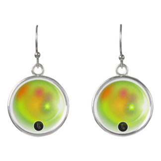 Modern Zodiac SignCapricorn Quote Earth Element Earrings