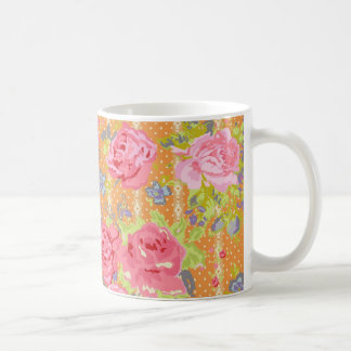 modernchintz_orange coffee mug