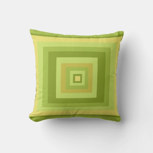 modernist abstract geometric art throw pillow