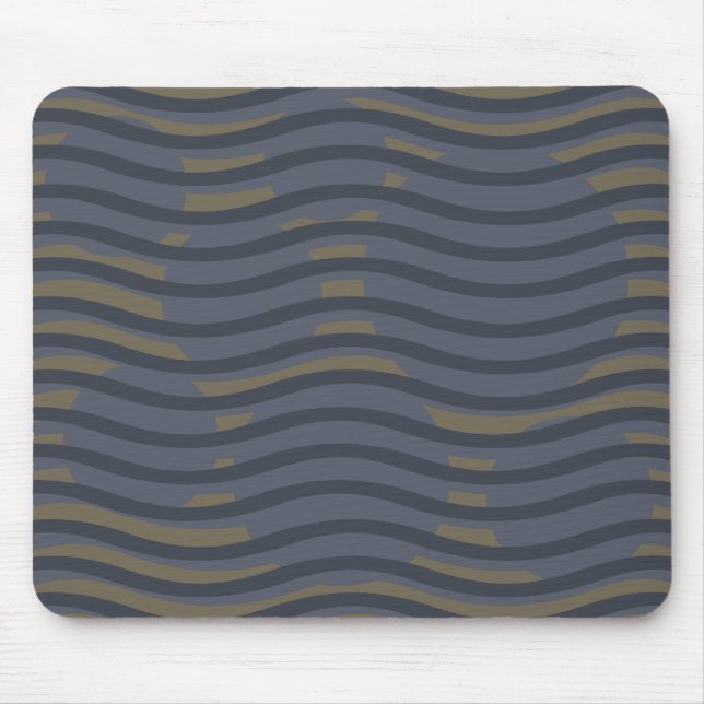 modernist abstract geometric mouse pad (Front)