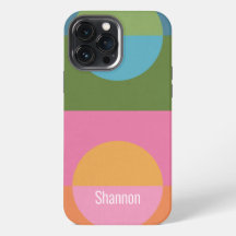 Modernist Color Block 3 w/ Custom Name