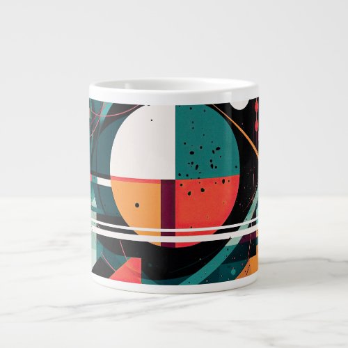 Modernist Maven Giant Coffee Mug