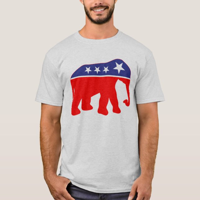 Modernized GOP Elephant T-Shirt (Front)