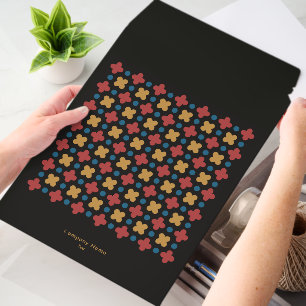 Modernized Retro Design with Custom Text Envelope Mailers