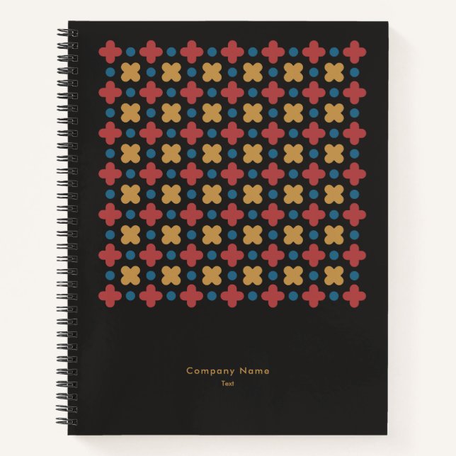 Modernized Retro Folder Notebook (Front)