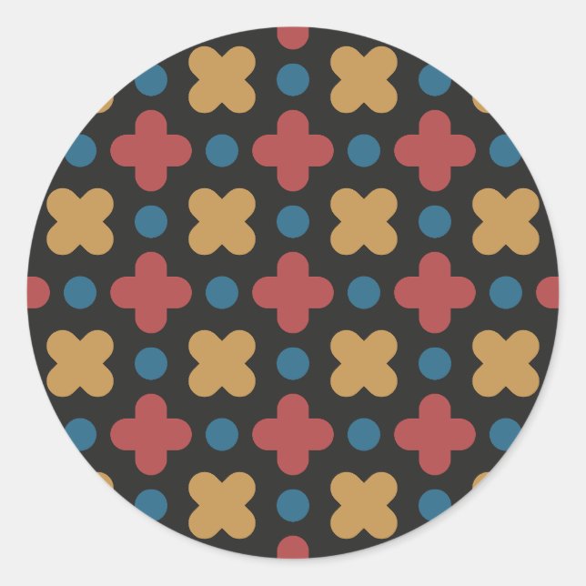 Modernized Retro Stickers Design (Front)