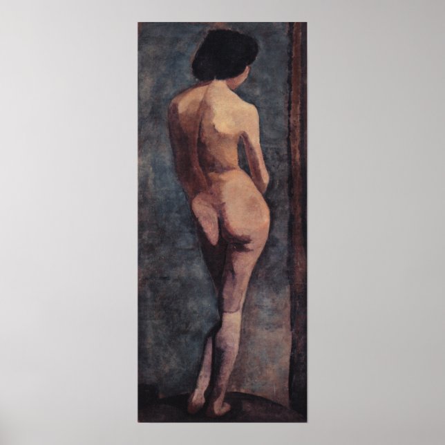 Modersohn-Becker - Standing Female 1905 Poster (Front)