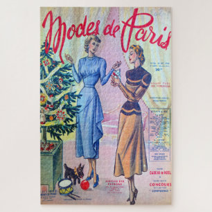 Modes De Paris. Jigsaw Puzzle