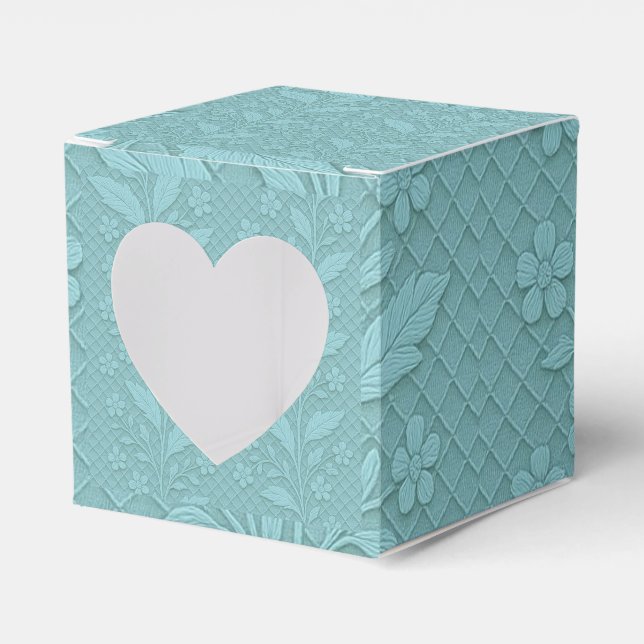  Modest Forget-Me-Nots, by Natasha Us   Favor Boxes (Front Side)