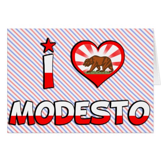 Modesto, CA Cards (Front Horizontal)