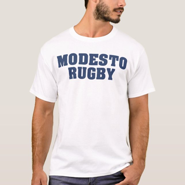 Modesto Rugby, Lets RIDE. T-Shirt (Front)