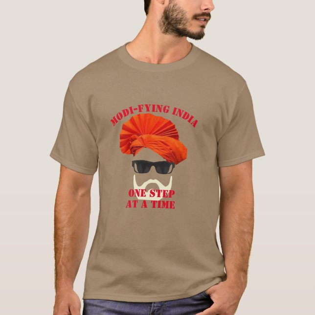 Modi-fy India Narendra Modi PM India proud T-Shirt (Front)