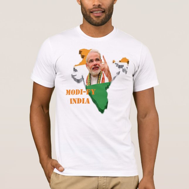 Modi-fy India, Narendra Modi PM India T-shirt (Front)