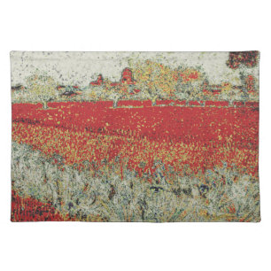 modified van gogh - arles placemat